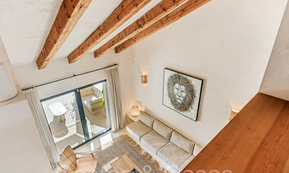Domaine de luxe andalou avec logement d'hôtes et vue sublime sur la mer à vendre sur les collines d'Estepona 65092