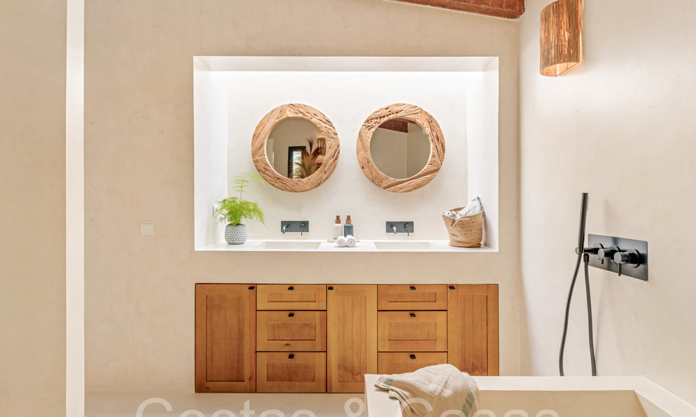 Domaine de luxe andalou avec logement d'hôtes et vue sublime sur la mer à vendre sur les collines d'Estepona 65106