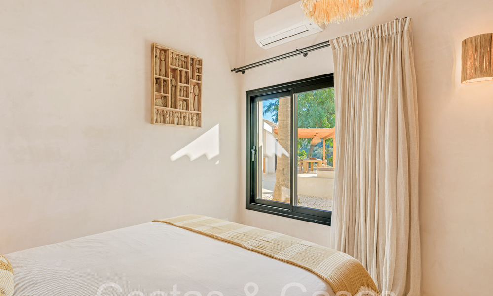 Domaine de luxe andalou avec logement d'hôtes et vue sublime sur la mer à vendre sur les collines d'Estepona 65115