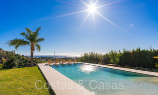 Domaine de luxe andalou avec logement d'hôtes et vue sublime sur la mer à vendre sur les collines d'Estepona 65126 