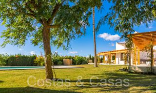 Domaine de luxe andalou avec logement d'hôtes et vue sublime sur la mer à vendre sur les collines d'Estepona 65128 