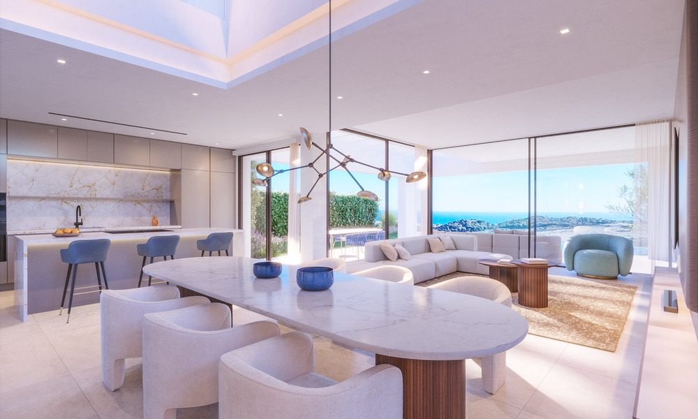 Nouveau sur le marché! Villas de luxe neuves, modernes et individuelles à vendre à côté du terrain de golf à Estepona 65139