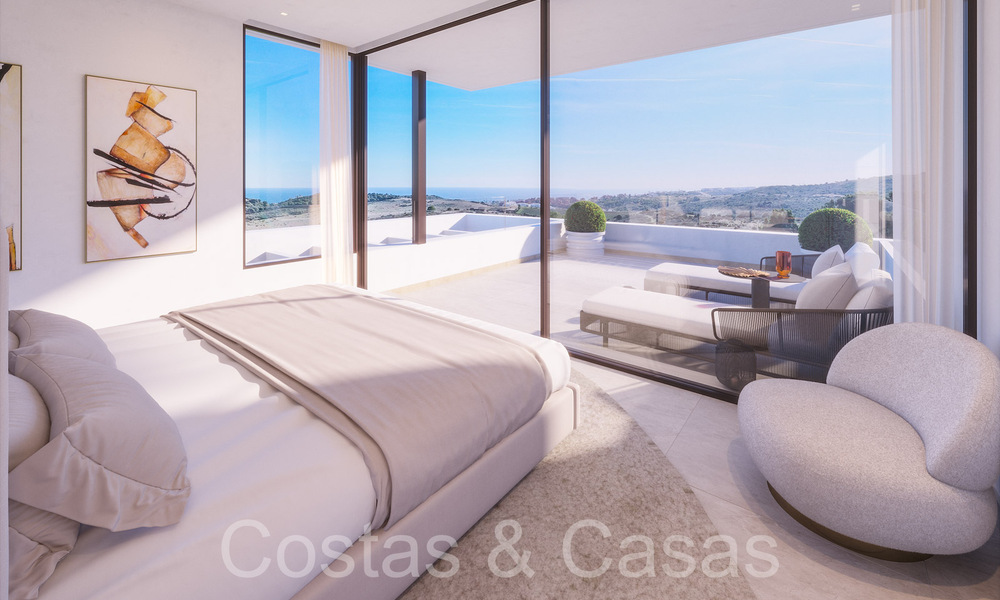 Nouveau sur le marché! Villas de luxe neuves, modernes et individuelles à vendre à côté du terrain de golf à Estepona 65141