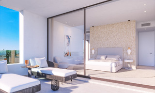 Nouveau sur le marché! Villas de luxe neuves, modernes et individuelles à vendre à côté du terrain de golf à Estepona 65142 