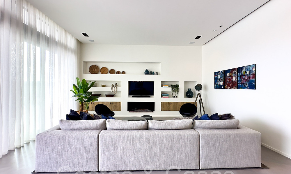 Villa architecturale de luxe avec vue panoramique sur la mer à vendre à Marbella - Benahavis 65465