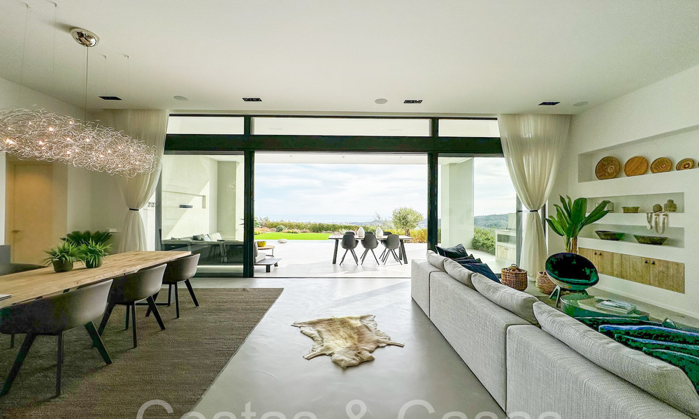 Villa architecturale de luxe avec vue panoramique sur la mer à vendre à Marbella - Benahavis 65472