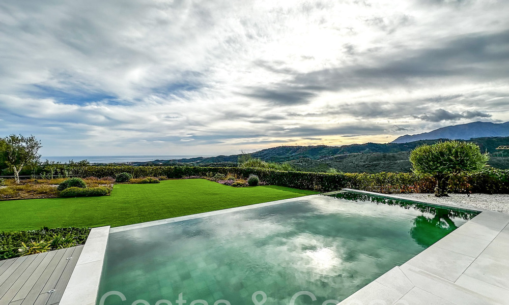 Villa architecturale de luxe avec vue panoramique sur la mer à vendre à Marbella - Benahavis 65479