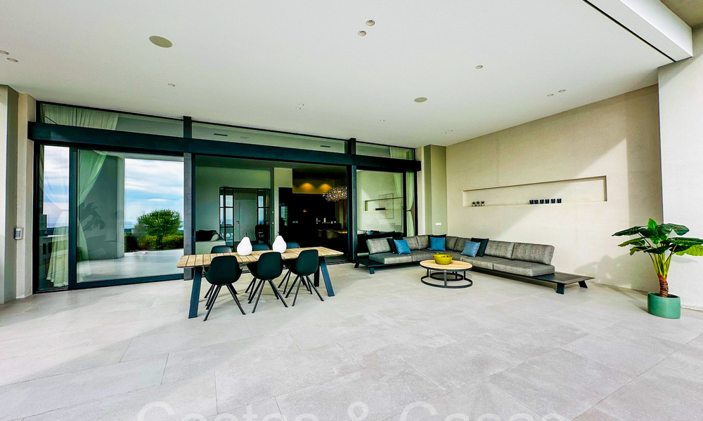 Villa architecturale de luxe avec vue panoramique sur la mer à vendre à Marbella - Benahavis 65480