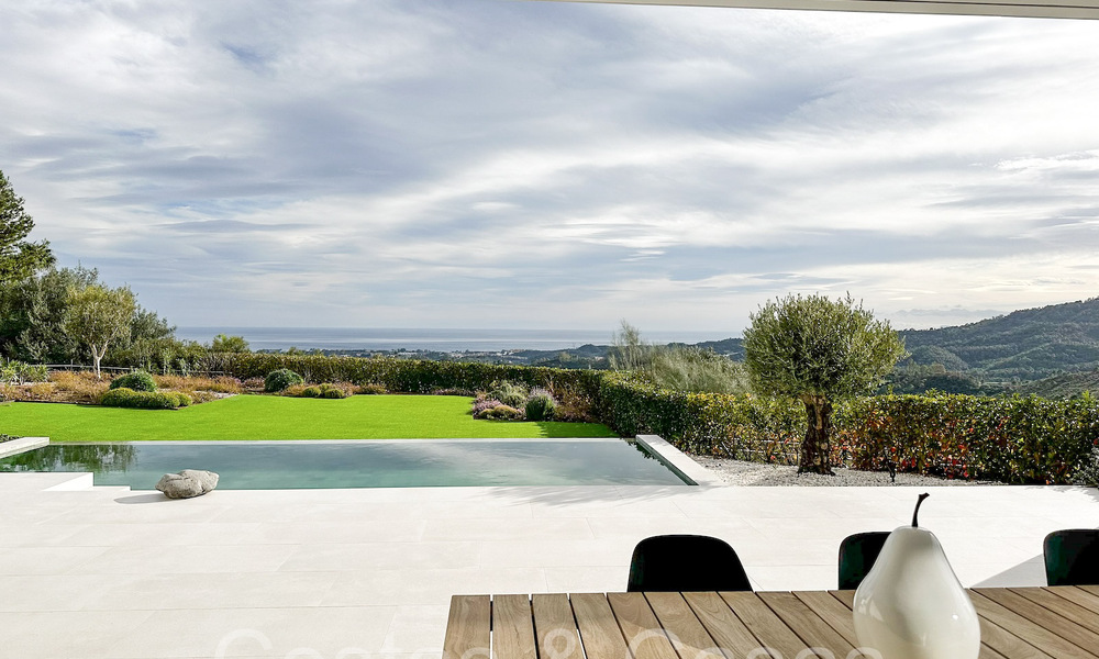 Villa architecturale de luxe avec vue panoramique sur la mer à vendre à Marbella - Benahavis 65489