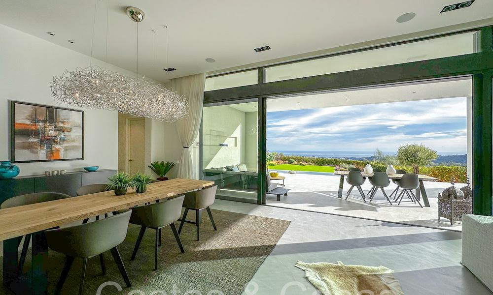 Villa architecturale de luxe avec vue panoramique sur la mer à vendre à Marbella - Benahavis 65491