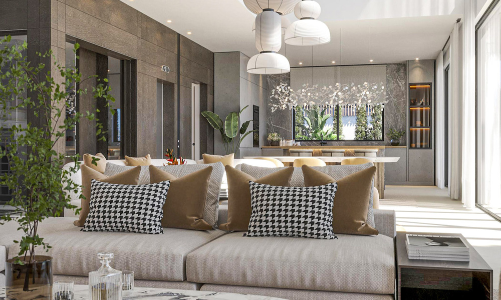 10 villas de charme contemporaines à vendre sur le New Golden Mile entre Marbella et Estepona 65271