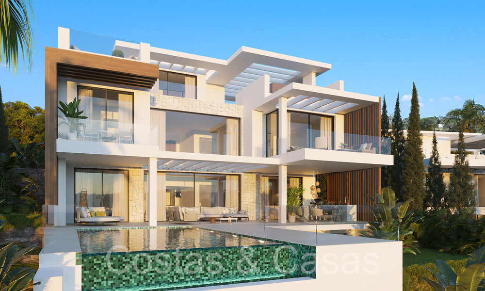 10 villas de charme contemporaines à vendre sur le New Golden Mile entre Marbella et Estepona 65282