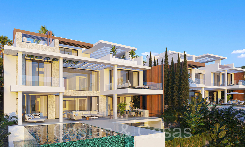 10 villas de charme contemporaines à vendre sur le New Golden Mile entre Marbella et Estepona 65286