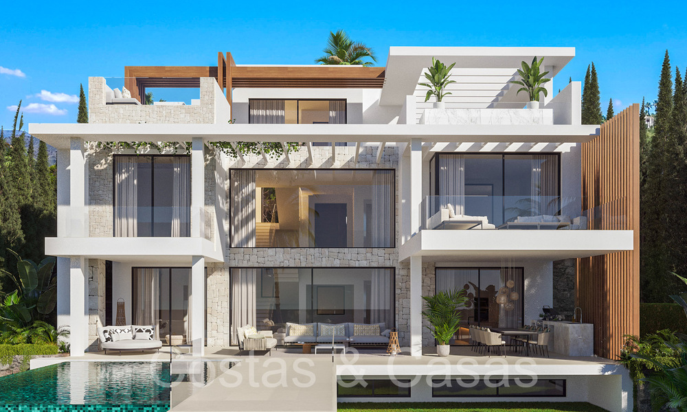 Nouveau sur le marché! 10 villas de charme contemporaines à vendre sur le New Golden Mile entre Marbella et Estepona 65287