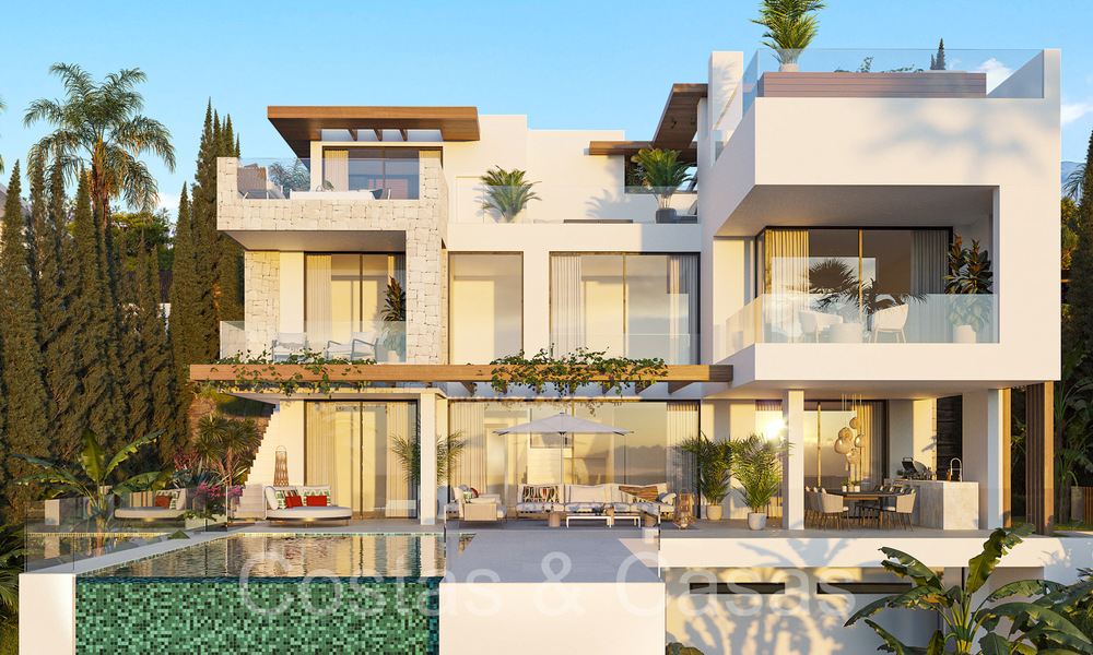 10 villas de charme contemporaines à vendre sur le New Golden Mile entre Marbella et Estepona 65303
