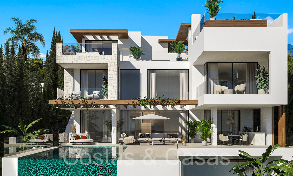 10 villas de charme contemporaines à vendre sur le New Golden Mile entre Marbella et Estepona 65310
