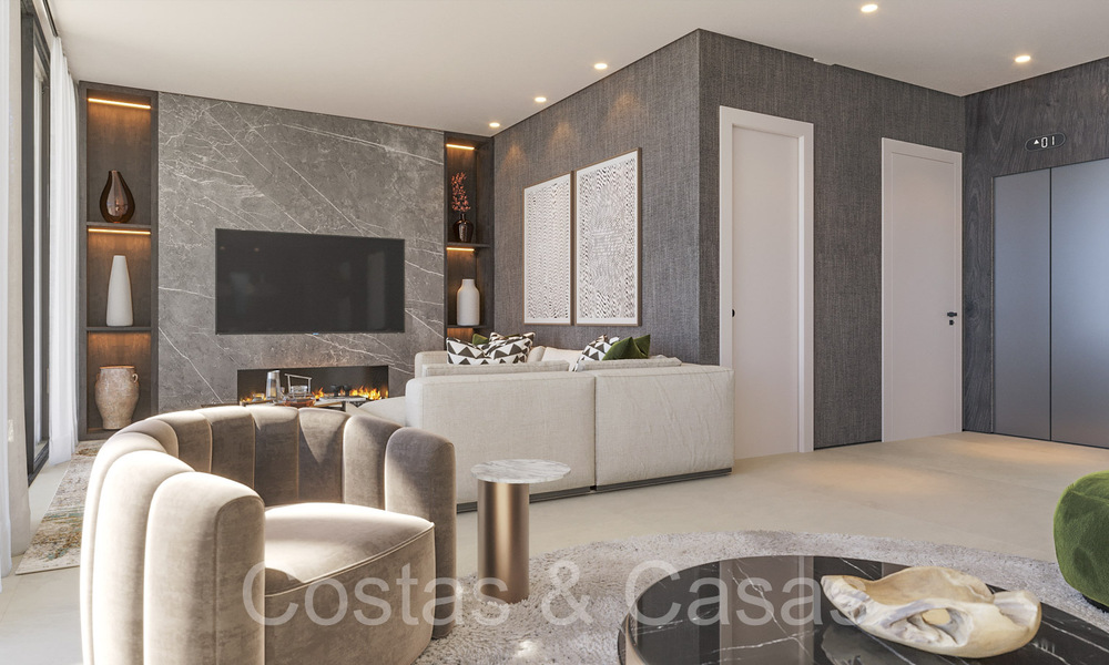 10 villas de charme contemporaines à vendre sur le New Golden Mile entre Marbella et Estepona 65316