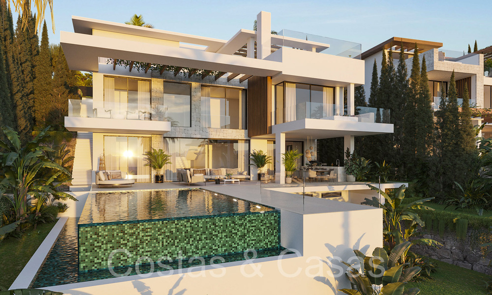 10 villas de charme contemporaines à vendre sur le New Golden Mile entre Marbella et Estepona 65319