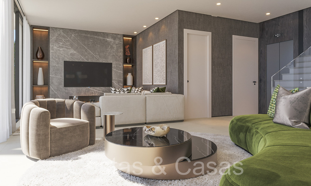 10 villas de charme contemporaines à vendre sur le New Golden Mile entre Marbella et Estepona 65325