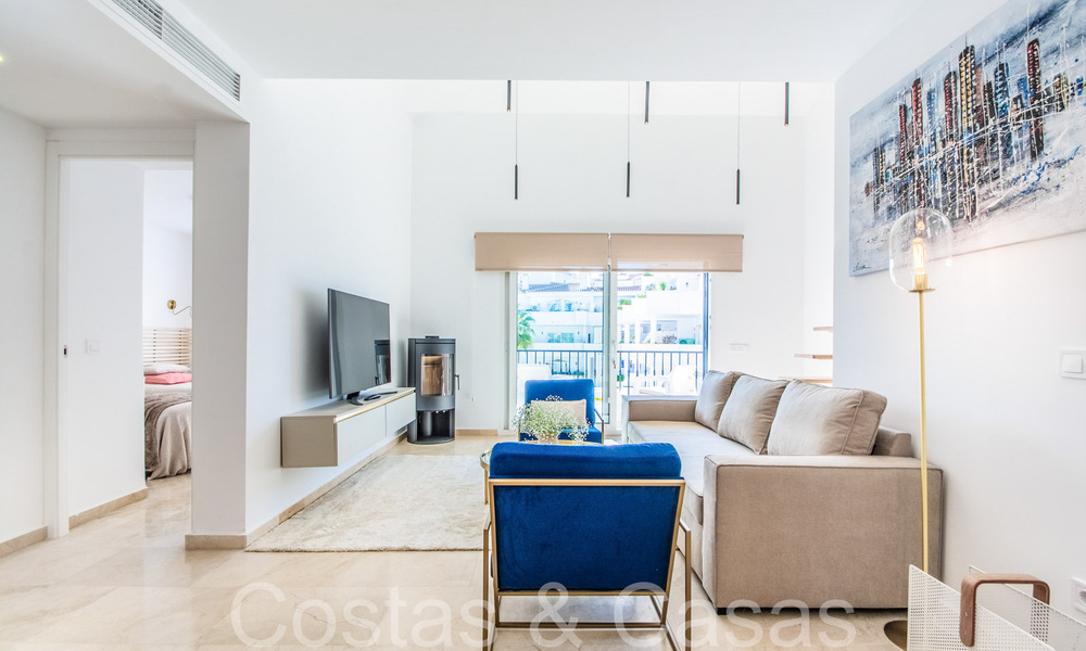Maison contemporaine rénovée avec de belles vues sur la mer à vendre à Riviera del Sol, Mijas, Costa del Sol 65819