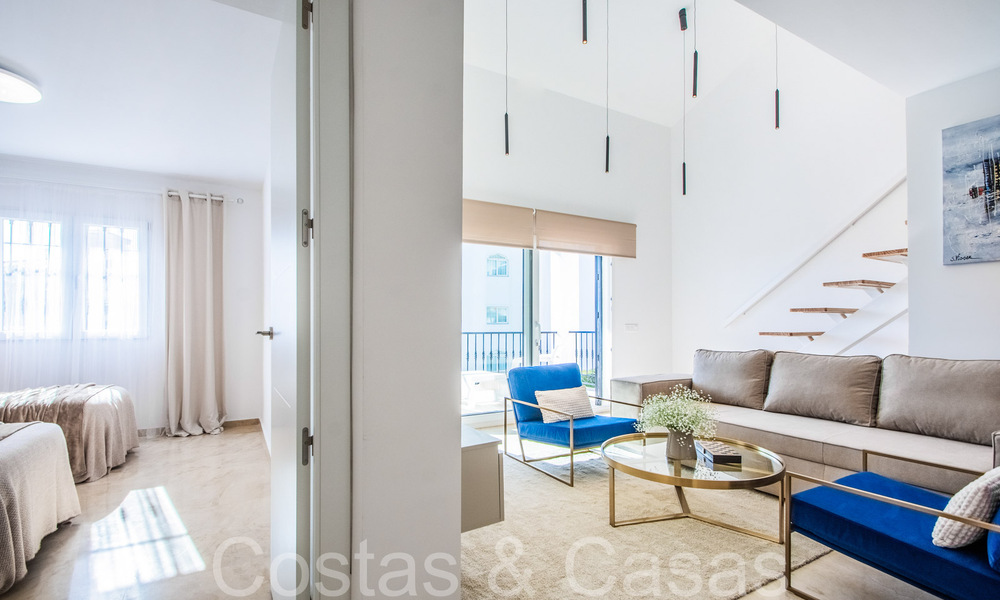 Maison contemporaine rénovée avec de belles vues sur la mer à vendre à Riviera del Sol, Mijas, Costa del Sol 65821