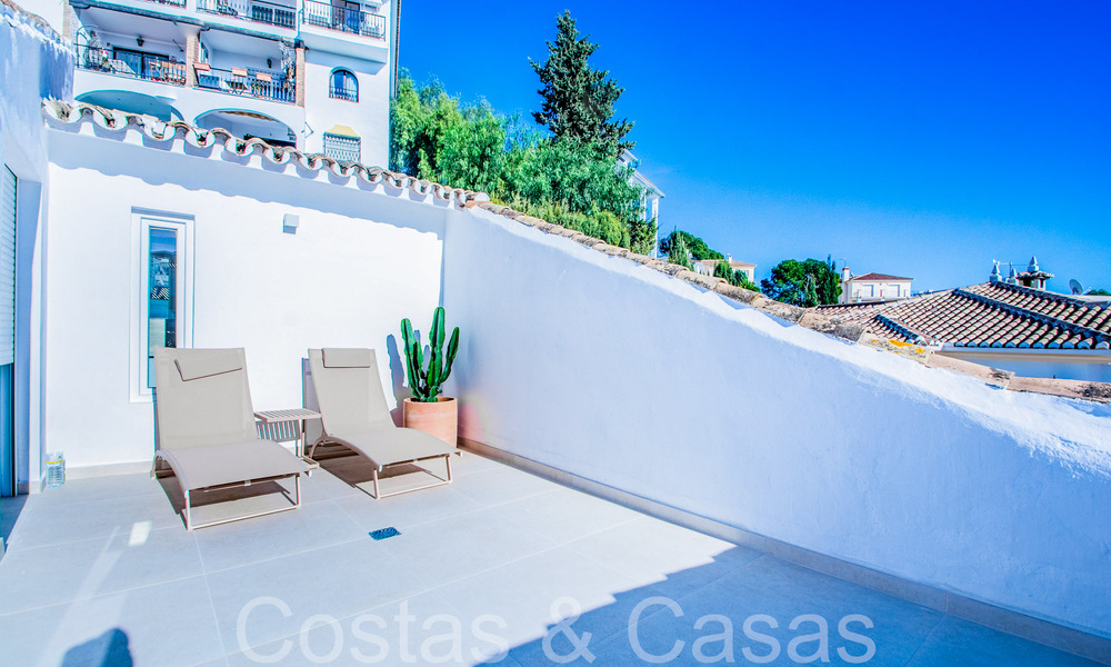Maison contemporaine rénovée avec de belles vues sur la mer à vendre à Riviera del Sol, Mijas, Costa del Sol 65833