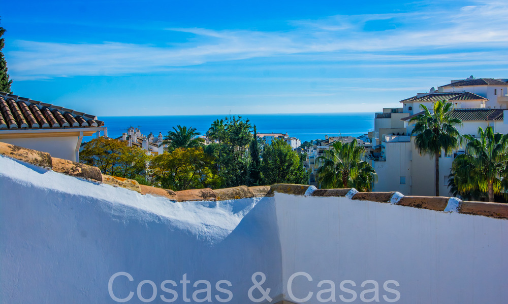 Maison contemporaine rénovée avec de belles vues sur la mer à vendre à Riviera del Sol, Mijas, Costa del Sol 65836