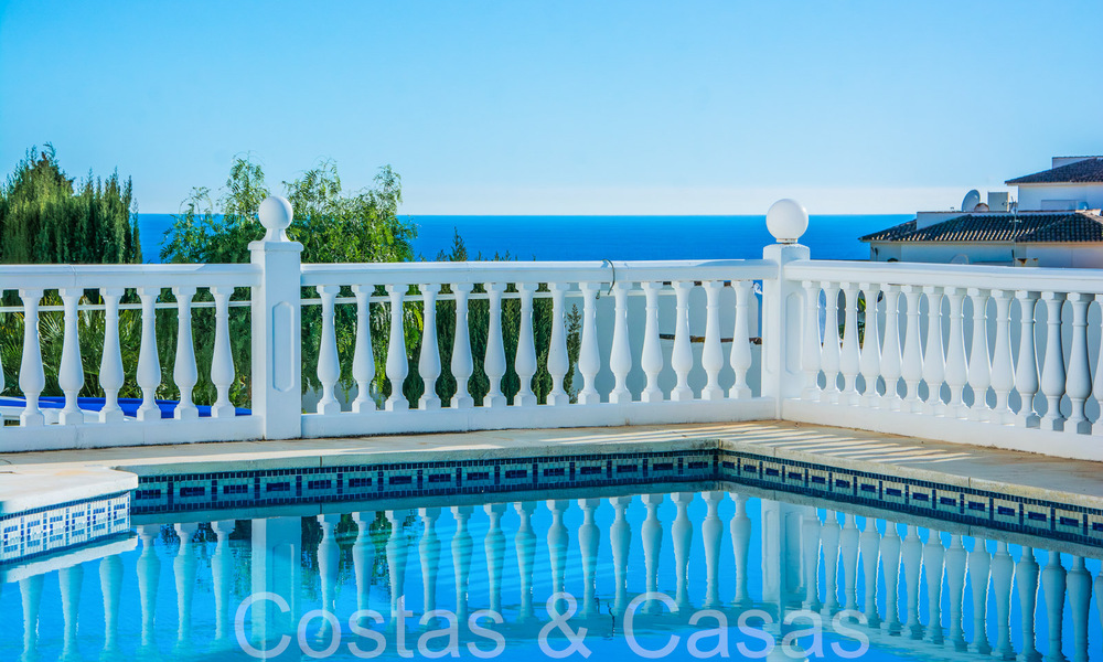 Maison contemporaine rénovée avec de belles vues sur la mer à vendre à Riviera del Sol, Mijas, Costa del Sol 65846