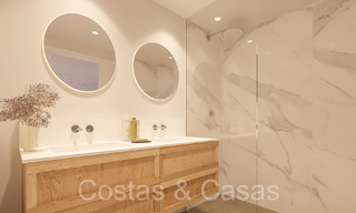 Nouveaux appartements de luxe avancés à vendre avec vue panoramique sur la mer à Mijas, Costa del Sol 65537 