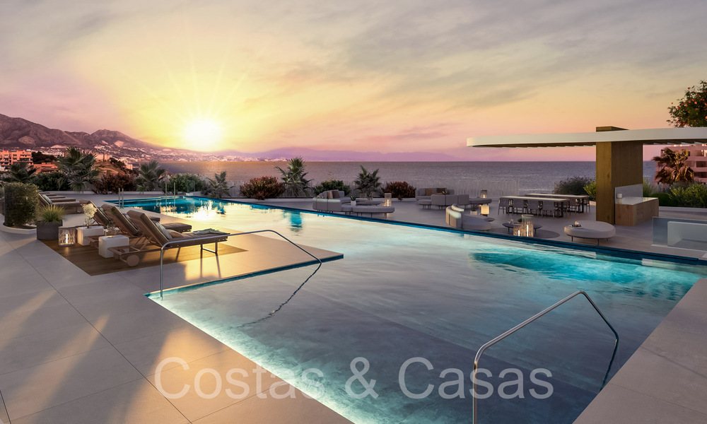 Nouveaux appartements de luxe avancés à vendre avec vue panoramique sur la mer à Mijas, Costa del Sol 65542