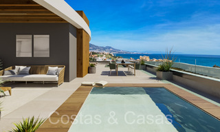 Nouveaux appartements de luxe avancés à vendre avec vue panoramique sur la mer à Mijas, Costa del Sol 65546 