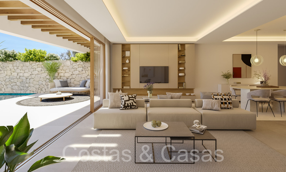 Nouveaux appartements de luxe avancés à vendre avec vue panoramique sur la mer à Mijas, Costa del Sol 65550