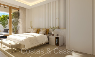 Nouveaux appartements de luxe avancés à vendre avec vue panoramique sur la mer à Mijas, Costa del Sol 65551 
