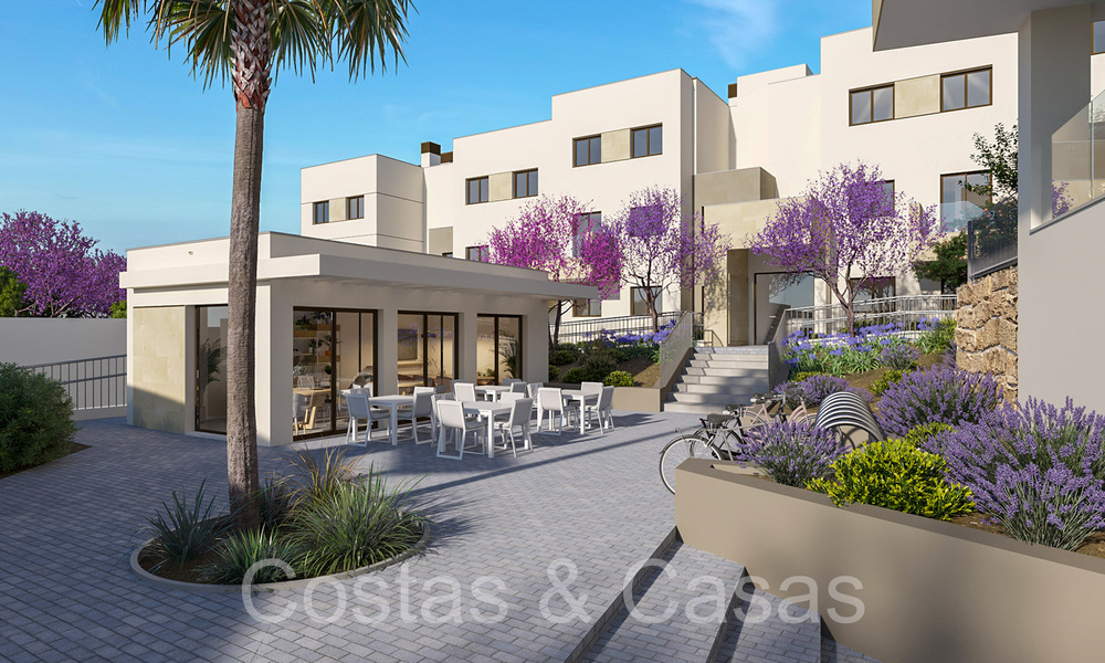 Appartements contemporains de nouvelle construction à vendre à quelques pas de la plage et avec vue sur la mer, près du centre d'Estepona 65559