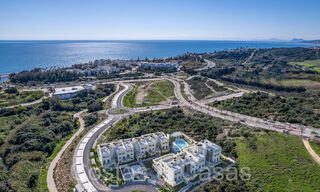 Appartements contemporains de nouvelle construction à vendre à quelques pas de la plage et avec vue sur la mer, près du centre d'Estepona 65561 