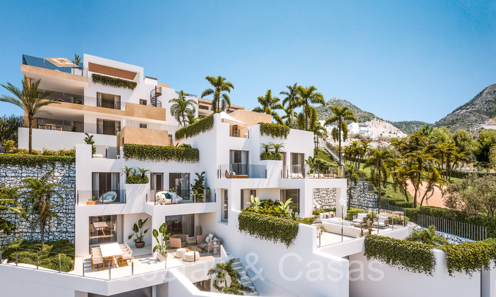 Projet exclusif avec vue panoramique sur la mer à vendre à Benalmadena, Costa del Sol 65571