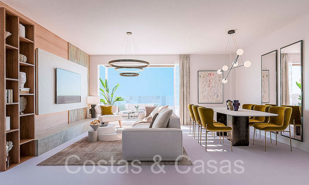 Projet exclusif avec vue panoramique sur la mer à vendre à Benalmadena, Costa del Sol 65575