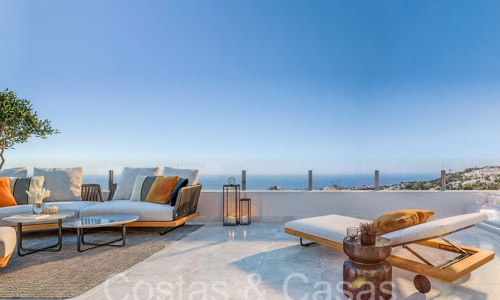 Projet exclusif avec vue panoramique sur la mer à vendre à Benalmadena, Costa del Sol 65577