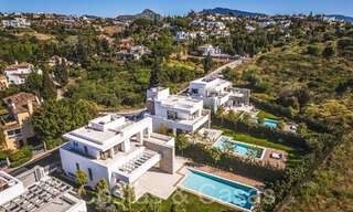 Villas sophistiquées de nouvelle construction à vendre sur le New Golden Mile entre Marbella et Estepona 66065 