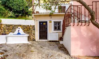 Maison mitoyenne pittoresque avec vue sur la mer à vendre sur les collines de Marbella - Benahavis 65950 