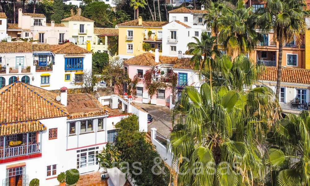 Maison mitoyenne pittoresque avec vue sur la mer à vendre sur les collines de Marbella - Benahavis 65972