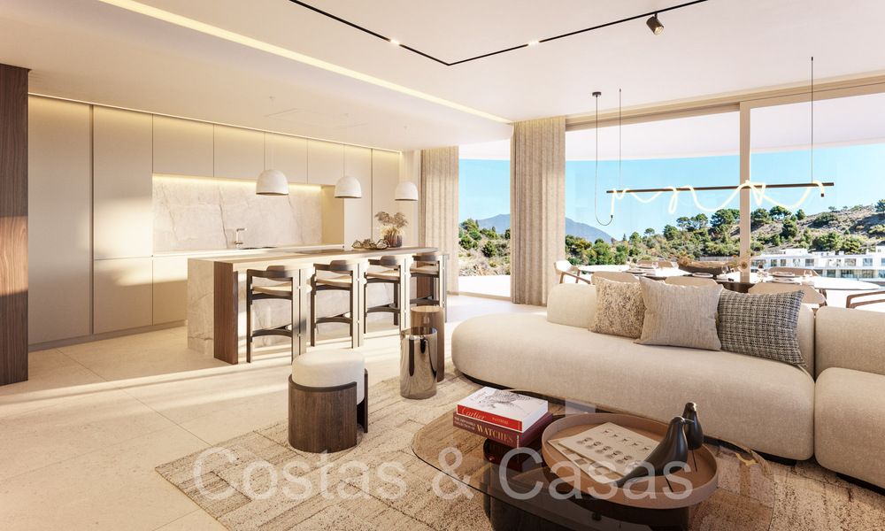 Nouveaux appartements exclusifs à vendre avec vue imprenable sur la mer à Benahavis - Marbella 66011