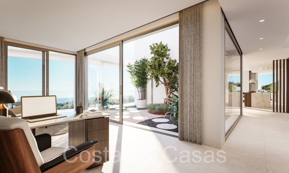 Nouveaux appartements exclusifs à vendre avec vue imprenable sur la mer à Benahavis - Marbella 66021