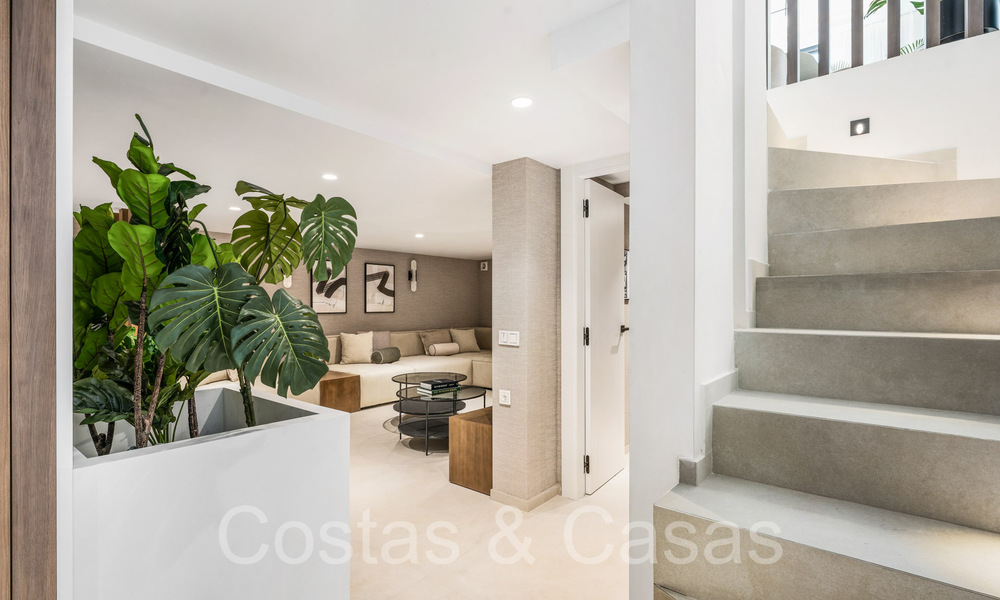 Maison mitoyenne magnifiquement rénovée à vendre sur le Golden Mile de Marbella 65788