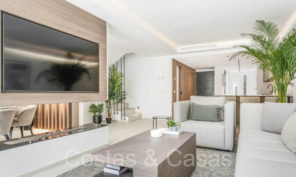 Maison mitoyenne magnifiquement rénovée à vendre sur le Golden Mile de Marbella 65794