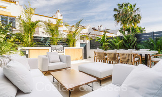 Maison mitoyenne magnifiquement rénovée à vendre sur le Golden Mile de Marbella 65802 