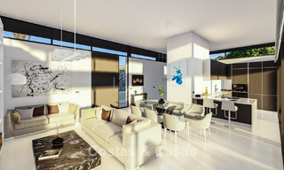Villa architecturale de nouvelle construction sur plan à vendre dans les collines de Mijas Pueblo, Costa del Sol 779968 