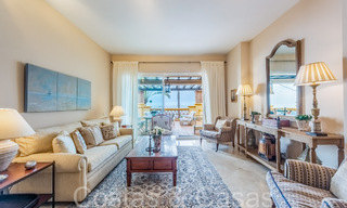 Appartement spacieux à vendre dans un complexe de plage fermé avec vue imprenable sur la mer à l'est du centre de Marbella 66029 