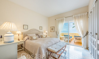Appartement spacieux à vendre dans un complexe de plage fermé avec vue imprenable sur la mer à l'est du centre de Marbella 66040 