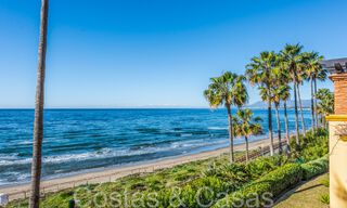 Appartement spacieux à vendre dans un complexe de plage fermé avec vue imprenable sur la mer à l'est du centre de Marbella 66054 
